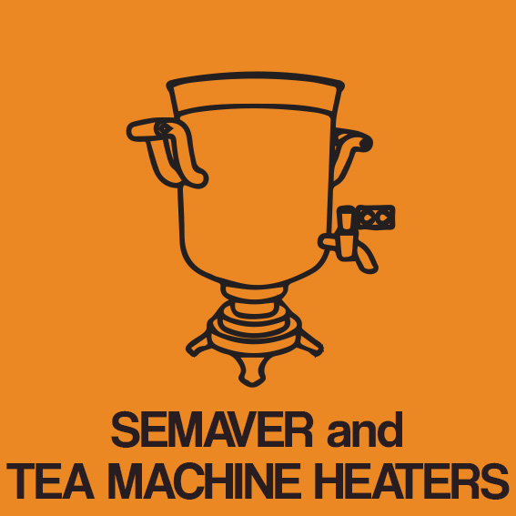 SEMAVER and TEA MACHINE HEATERS